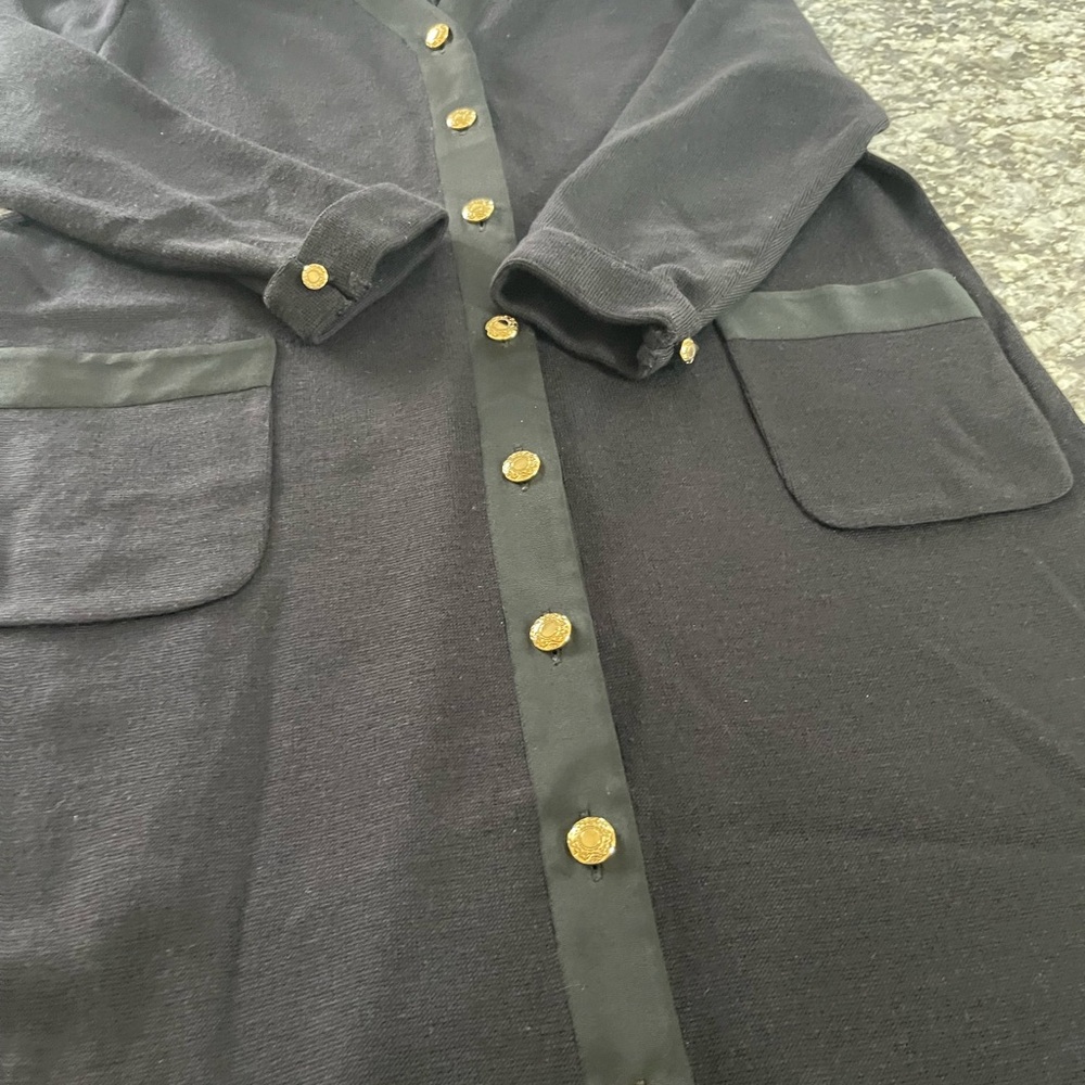 Stefano Serapian Vintage Cardigan with Gold Buttons